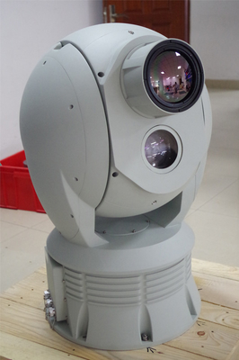 Máy ảnh nhiệt PTZ được làm lạnh 10 - 60km Hệ thống giám sát EO IR làm mát
