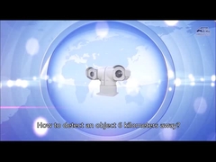 Cảm biến UFPA không được làm mát Camera nhiệt kép Tầm nhìn ban đêm với hệ thống giám sát IP