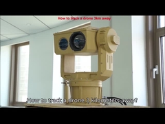 Hệ thống giám sát nhiệt cấp quân sự Camera an ninh tầm xa hồng ngoại PTZ