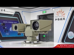 Máy ảnh nhiệt PTZ đường dài để giám sát biên giới