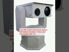 3.2A 28V hệ thống chống máy bay không người lái hiện tại với thời lượng pin 5 giờ và tốc độ cập nhật nhanh 1.2s