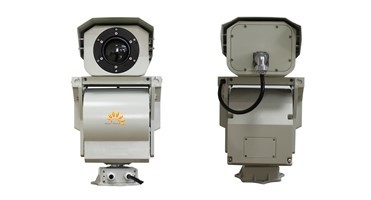 An ninh đường sắt Camera chụp ảnh nhiệt PTZ Camera chụp ảnh nhiệt hồng ngoại 640 * 512