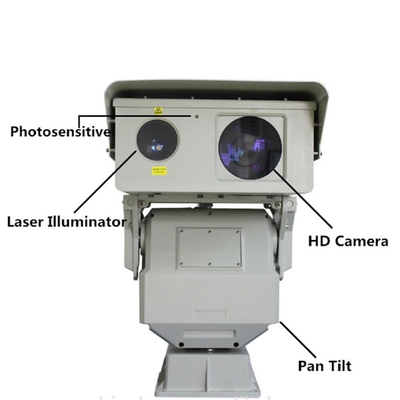Camera Laser hồng ngoại PTZ tầm xa bảo mật 1KM với đèn chiếu sáng hồng ngoại 808nm