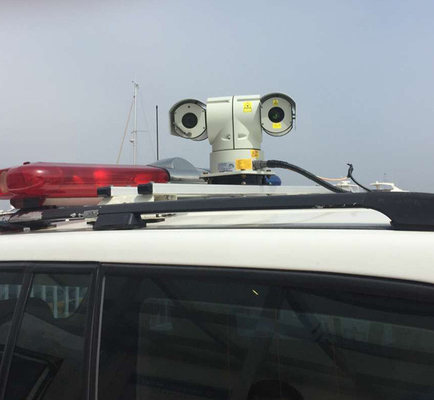 Camera gắn trên xe PTZ Laser / Camera hồng ngoại tầm nhìn xa