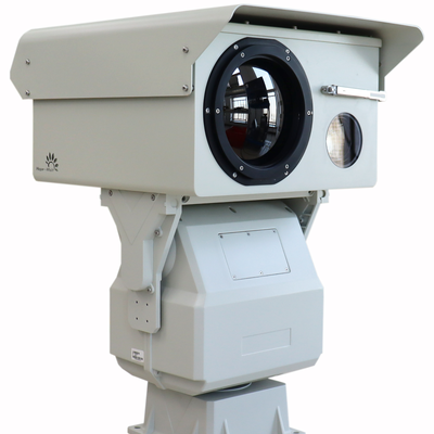Máy ảnh chụp nhiệt PTZ ống kính 31-155mm IP66 cho giám sát và giám sát an ninh tầm xa
