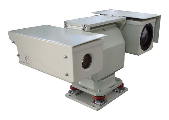 Máy ảnh hình ảnh nhiệt PTZ kép cảm biến, Máy ảnh gắn xe cấp quân sự