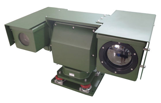 Máy ảnh hình ảnh nhiệt PTZ kép cảm biến, Máy ảnh gắn xe cấp quân sự