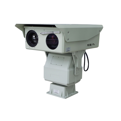 360 ° Phân chiếu 20x Optical Zoom Cảng cách dài cảm biến kép Camera Ptz nhiệt với lấy nét tự động / thủ công