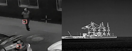 Hệ thống giám sát nhiệt cấp quân sự Camera an ninh tầm xa hồng ngoại PTZ