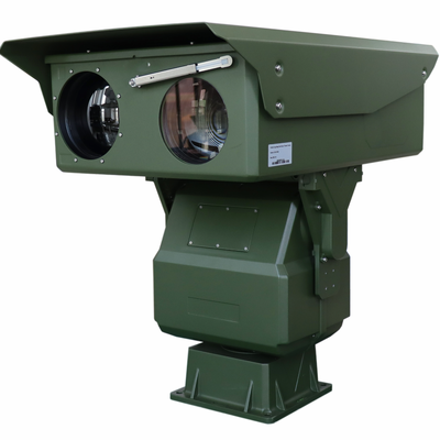 Xe phát hiện 4200m con người 1640m PTZ Camera hình ảnh nhiệt Camera giám sát cảm biến kép