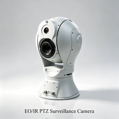 Camera PTZ Imagem Térmica com Zoom Óptico 10x, Resistente às Intempéries IP66 e Rastreamento Inteligente para Segurança de Perímetro