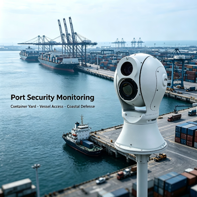 Camera hồng ngoại tầm xa với cấu trúc chắc chắn và độ phân giải nhiệt vượt trội cho kiểm soát quy trình công nghiệp