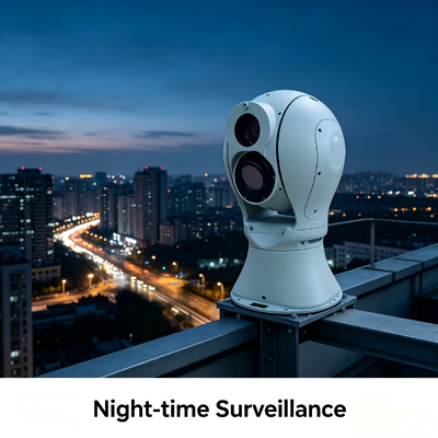 Camera PTZ tầm xa Trí thông minh Cảm biến kép quang học Camera giám sát PTZ