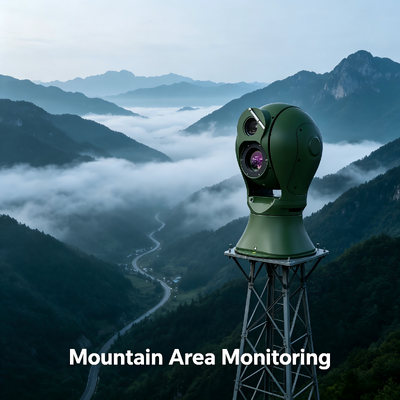 Camera PTZ tầm xa Trí thông minh Cảm biến kép quang học Camera giám sát PTZ