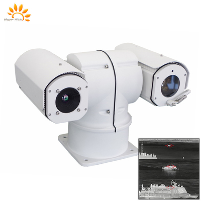 Độ phân giải Ptz Camera chụp ảnh nhiệt hồng ngoại góc laser tầm xa để phát hiện độ ẩm