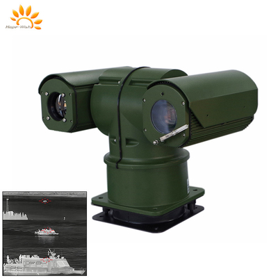 Máy ảnh hình chữ T có cảm biến kép Ptz Laser Infrared Thermal Camera Module 360° Pan Range For Surveillance