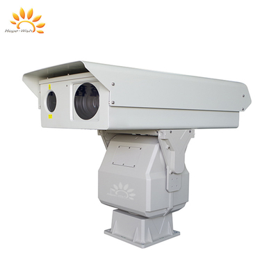 Máy ảnh laser 360 độ Pan Tilt Zoom với độ phân giải 1080P cho xe hàng hải được gắn trên tàu