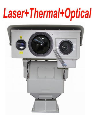 Camera nhiệt hồng ngoại tầm xa đa cảm biến 50mK với ống kính zoom liên tục PTZ
