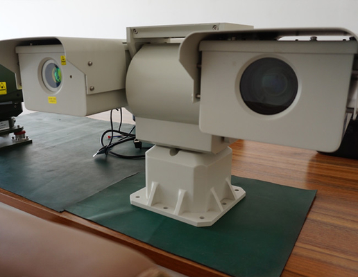 Tầm nhìn ban đêm tầm xa Ptz Camera HD PTZ Camera IP cho xe gắn