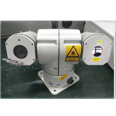 Máy ảnh Laser PTZ cấp quân sự với điều khiển chiếu sáng kỹ thuật số DSS