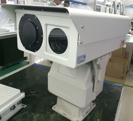 Camera giám sát nhiệt độ kép Cctv 30x hồng ngoại IP66 với độ phân giải 640 * 512