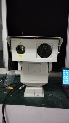 Camera hồng ngoại tầm xa loại PTZ cho giám sát đường sắt 2km, thiết kế cửa sổ đôi